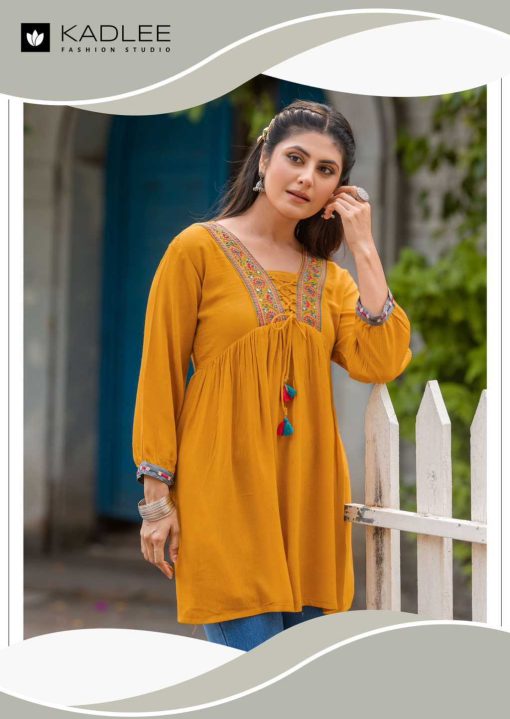 Kadlee Centuri Vol 3 Rayon Kurti Catalog 6 Pcs 8 510x719 - Kadlee Centuri Vol 3 Rayon Kurti Catalog 6 Pcs