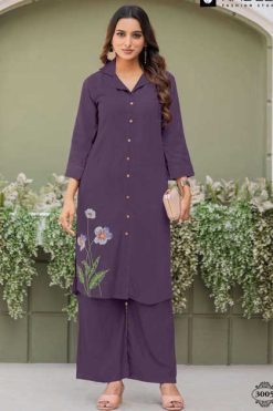 Kadlee Niva Rayon Kurti with Bottom Catalog 6 Pcs