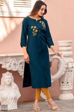 Kadlee Sumer Rayon Kurti Catalog 6 Pcs