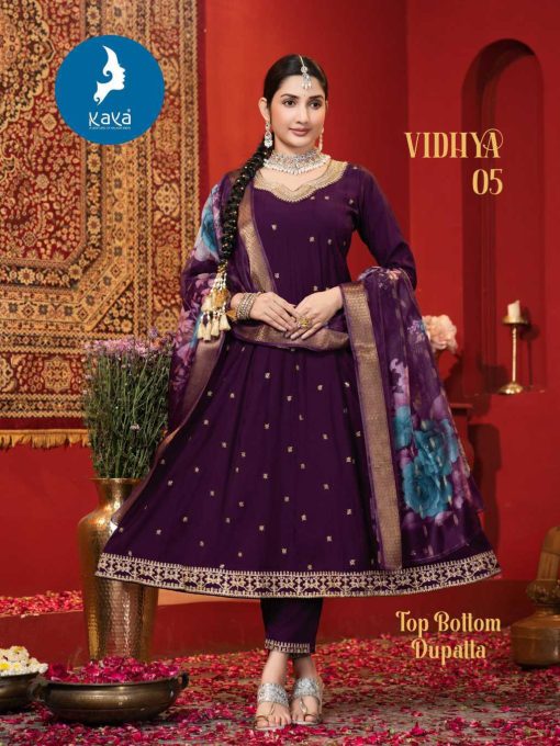 Kaya Vidhya Silk Readymade Salwar Suit Catalog 6 Pcs 5 510x680 - Kaya Vidhya Silk Readymade Salwar Suit Catalog 6 Pcs