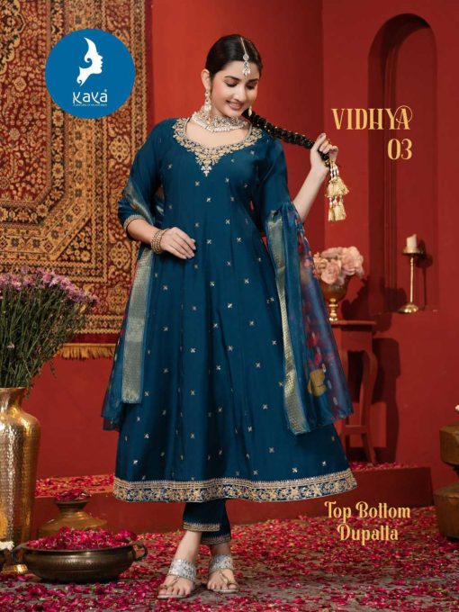 Kaya Vidhya Silk Readymade Salwar Suit Catalog 6 Pcs 7 510x680 - Kaya Vidhya Silk Readymade Salwar Suit Catalog 6 Pcs