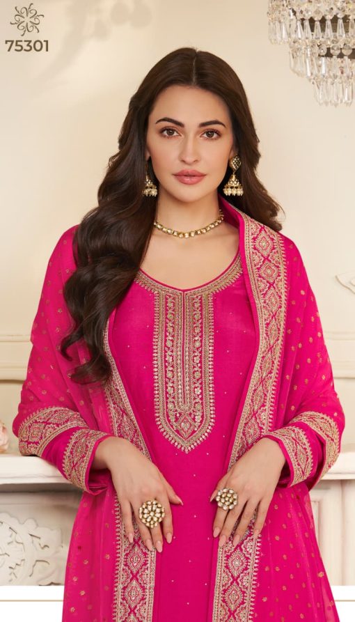 Kuleesh Saiyaara by Vinay Silk Salwar Suit Catalog 4 Pcs 3 510x893 - Kuleesh Saiyaara by Vinay Silk Salwar Suit Catalog 4 Pcs