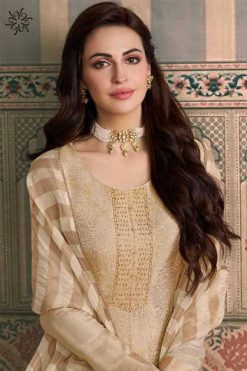Kuleesh Shardha by Vinay Jacquard Salwar Suit Catalog 4 Pcs