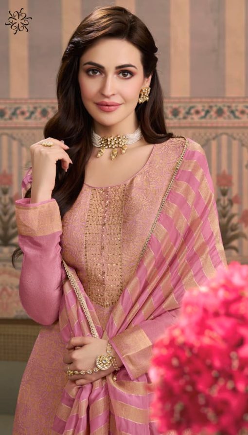 Kuleesh Shardha by Vinay Jacquard Salwar Suit Catalog 4 Pcs 3 510x893 - Kuleesh Shardha by Vinay Jacquard Salwar Suit Catalog 4 Pcs