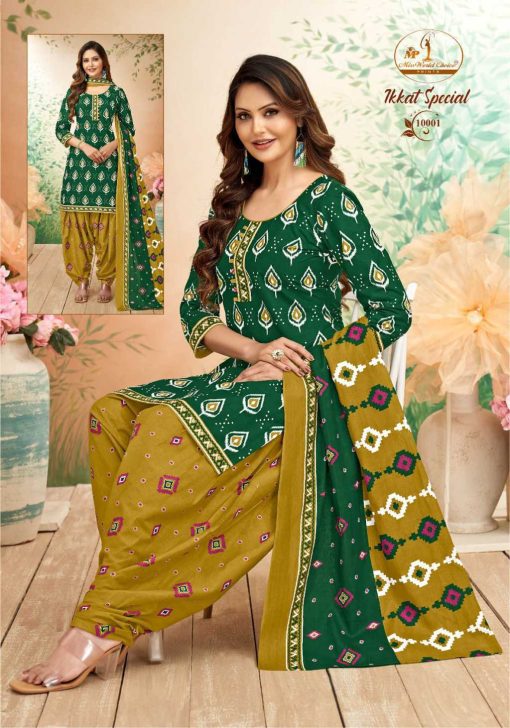 Miss World Choice Ikkat Special Vol 10 Cotton Salwar Suit Catalog 10 Pcs 13 510x728 - Miss World Choice Ikkat Special Vol 10 Cotton Salwar Suit Catalog 10 Pcs