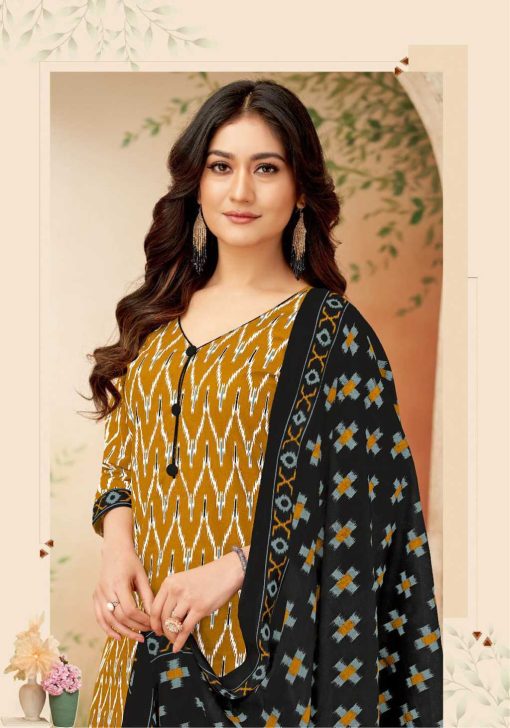 Miss World Choice Ikkat Special Vol 10 Cotton Salwar Suit Catalog 10 Pcs 15 510x728 - Miss World Choice Ikkat Special Vol 10 Cotton Salwar Suit Catalog 10 Pcs