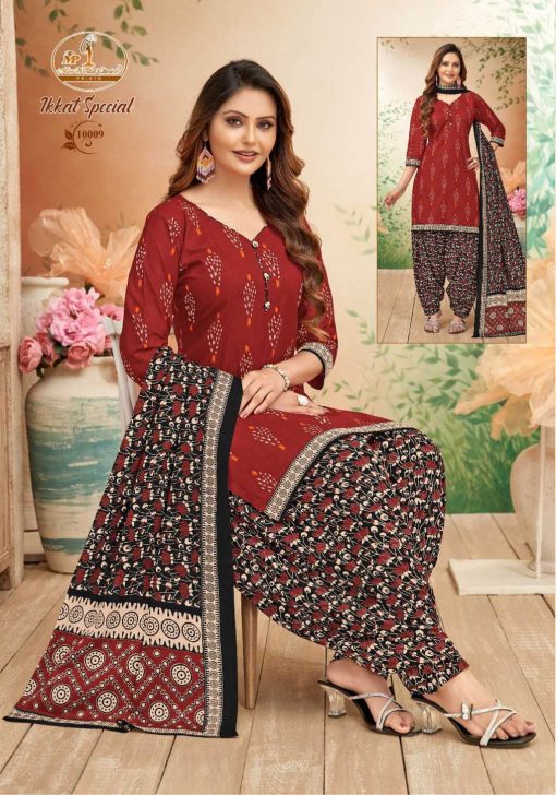 Miss World Choice Ikkat Special Vol 10 Cotton Salwar Suit Catalog 10 Pcs 5 510x728 - Miss World Choice Ikkat Special Vol 10 Cotton Salwar Suit Catalog 10 Pcs