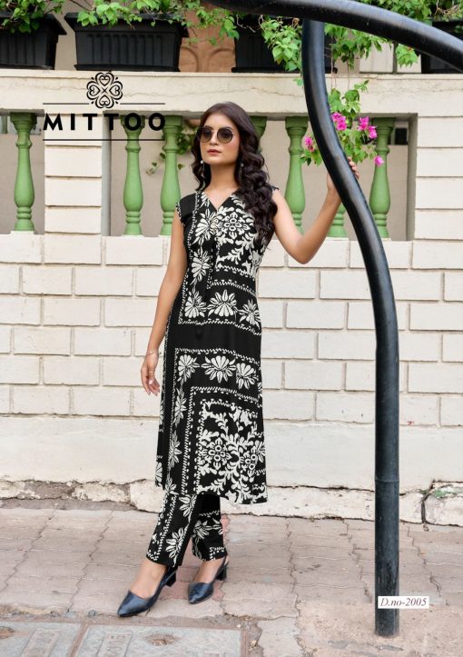 Mittoo Saffron Rayon Kurti with Bottom Catalog 6 Pcs 6 510x723 - Mittoo Saffron Rayon Kurti with Bottom Catalog 6 Pcs