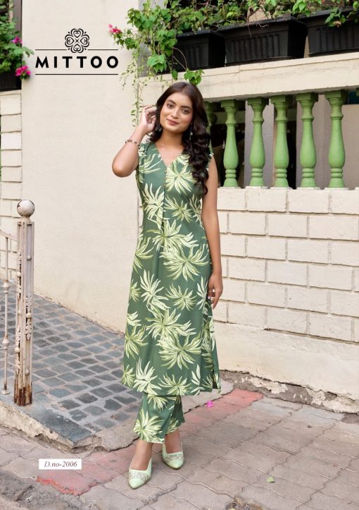 Mittoo Saffron Rayon Kurti with Bottom Catalog 6 Pcs 7 510x723 - Mittoo Saffron Rayon Kurti with Bottom Catalog 6 Pcs