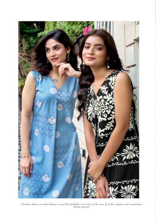 Mittoo Saffron Rayon Kurti with Bottom Catalog 6 Pcs 8 510x723 - Mittoo Saffron Rayon Kurti with Bottom Catalog 6 Pcs