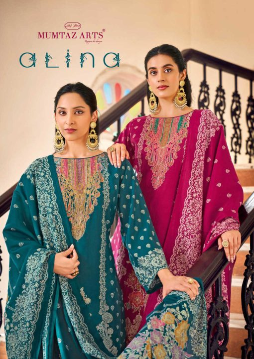 Mumtaz Arts Alina Viscose Salwar Suit Catalog 4 Pcs 1 510x721 - Mumtaz Arts Alina Viscose Salwar Suit Catalog 4 Pcs