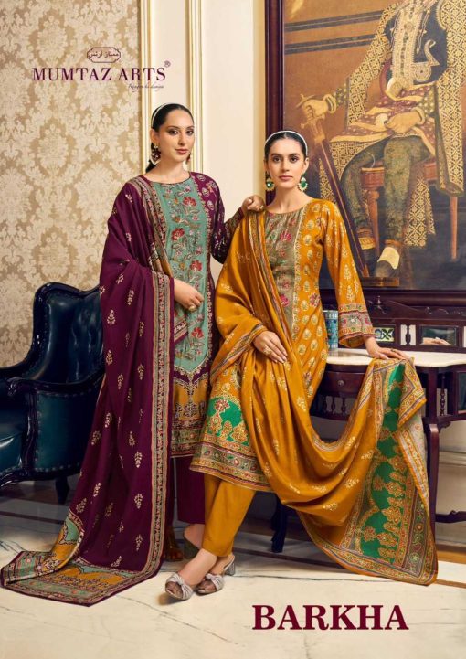 Mumtaz Arts Barkha Viscose Salwar Suit Catalog 4 Pcs 1 510x721 - Mumtaz Arts Barkha Viscose Salwar Suit Catalog 4 Pcs