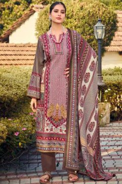 Mumtaz Arts Parishi Satin Salwar Suit Catalog 4 Pcs