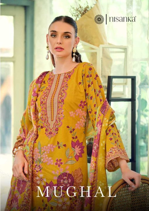 Nisanka Mughal Cotton Salwar Suit Catalog 6 Pcs 16 510x720 - Nisanka Mughal Cotton Salwar Suit Catalog 6 Pcs