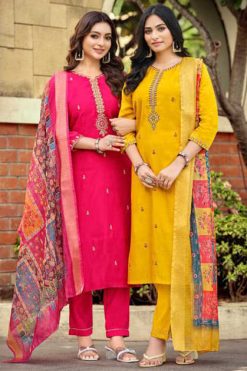 Ossm Mohey Vol 2 Kurti with Dupatta Bottom Viscose Catalog 6 Pcs