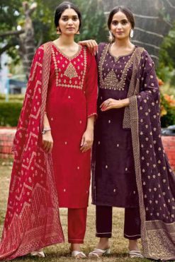 Ossm Monalisa Vol 6 Kurti with Dupatta Bottom Viscose Catalog 4 Pcs