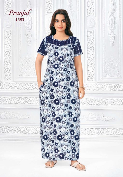 Pranjul Pragati Vol 13 A Nighty Wholesale Catalog 10 Pcs 2XL 7 510x732 - Pranjul Pragati Vol 13 A Nighty Wholesale Catalog 10 Pcs 2XL