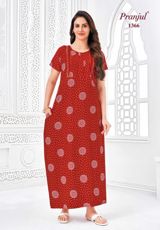 Pranjul Pragati Vol 13 A Nighty Wholesale Catalog 10 Pcs L 8 510x732 - Pranjul Pragati Vol 13 A Nighty Wholesale Catalog 10 Pcs L