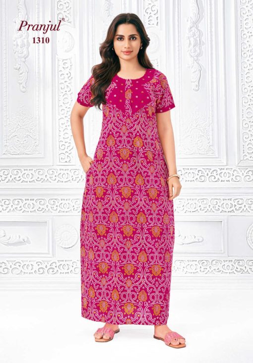 Pranjul Pragati Vol 13 A Nighty Wholesale Catalog 10 Pcs XL 4 510x732 - Pranjul Pragati Vol 13 A Nighty Wholesale Catalog 10 Pcs XL
