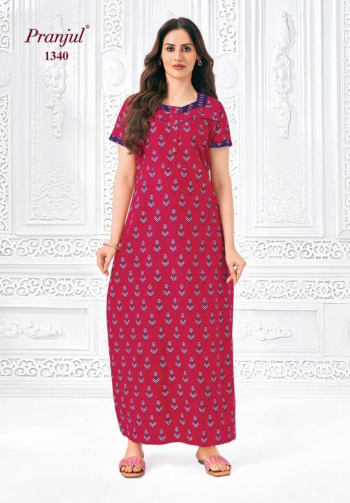 Pranjul Pragati Vol 13 A Nighty Wholesale Catalog 10 Pcs XL 7 510x732 - Pranjul Pragati Vol 13 A Nighty Wholesale Catalog 10 Pcs XL