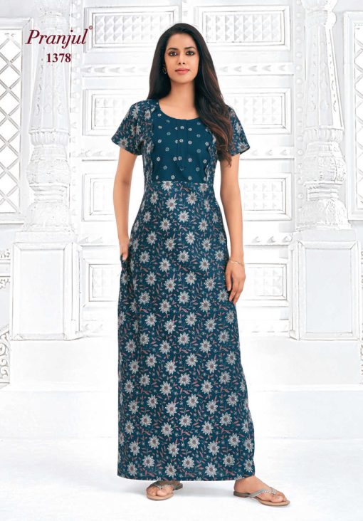 Pranjul Pragati Vol 13 B Nighty Wholesale Catalog 10 Pcs 2XL 10 510x732 - Pranjul Pragati Vol 13 B Nighty Wholesale Catalog 10 Pcs 2XL
