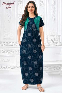 Pranjul Pragati Vol 13 B Nighty Wholesale Catalog 10 Pcs XL