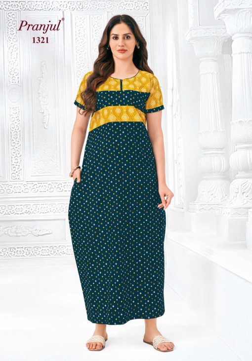 Pranjul Pragati Vol 13 B Nighty Wholesale Catalog 10 Pcs XL 3 510x732 - Pranjul Pragati Vol 13 B Nighty Wholesale Catalog 10 Pcs XL
