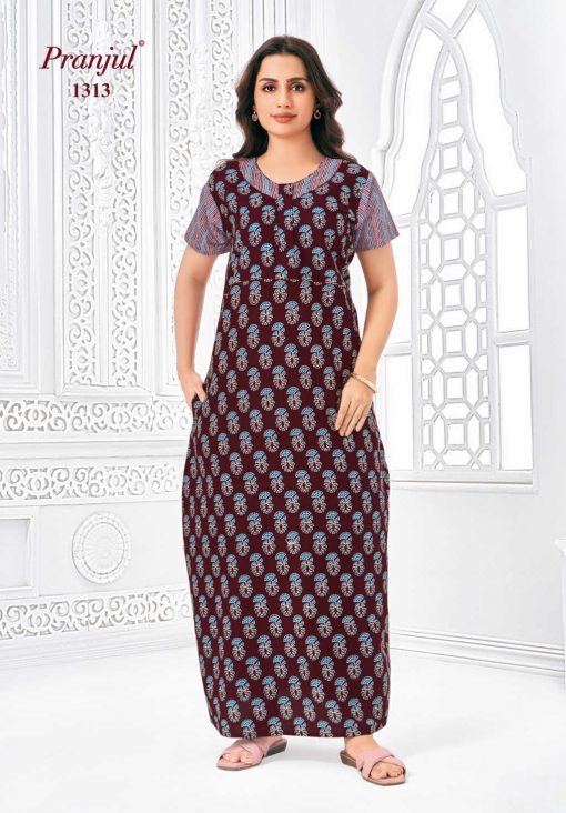 Pranjul Pragati Vol 13 C Nighty Wholesale Catalog 10 Pcs 2XL 1 510x732 - Pranjul Pragati Vol 13 C Nighty Wholesale Catalog 10 Pcs 2XL