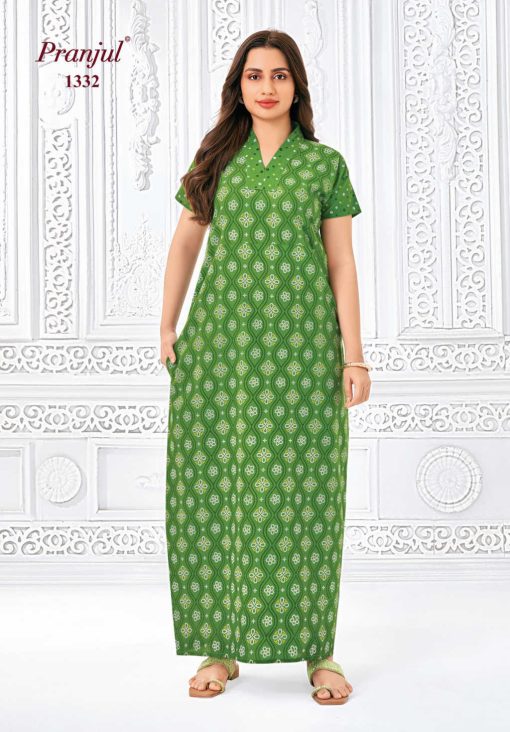 Pranjul Pragati Vol 13 C Nighty Wholesale Catalog 10 Pcs L 4 510x732 - Pranjul Pragati Vol 13 C Nighty Wholesale Catalog 10 Pcs L