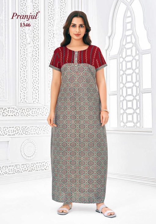 Pranjul Pragati Vol 13 D Nighty Wholesale Catalog 10 Pcs 2XL 7 510x732 - Pranjul Pragati Vol 13 D Nighty Wholesale Catalog 10 Pcs 2XL