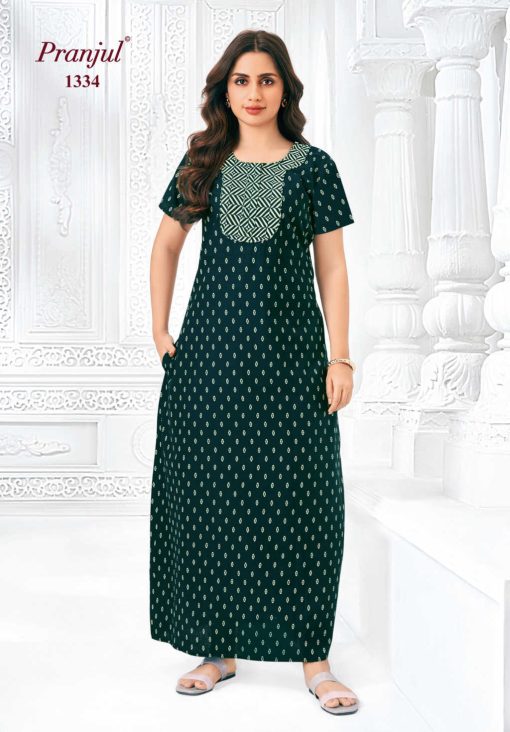 Pranjul Pragati Vol 13 D Nighty Wholesale Catalog 10 Pcs L 3 510x732 - Pranjul Pragati Vol 13 D Nighty Wholesale Catalog 10 Pcs L