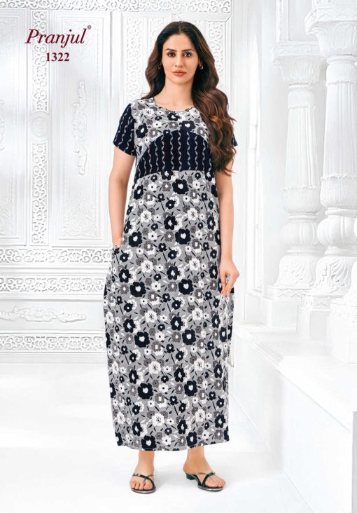 Pranjul Pragati Vol 13 D Nighty Wholesale Catalog 10 Pcs XL 4 510x732 - Pranjul Pragati Vol 13 D Nighty Wholesale Catalog 10 Pcs XL