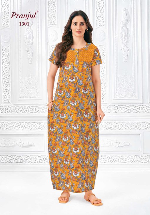 Pranjul Pragati Vol 13 E Nighty Wholesale Catalog 10 Pcs L 1 510x732 - Pranjul Pragati Vol 13 E Nighty Wholesale Catalog 10 Pcs L