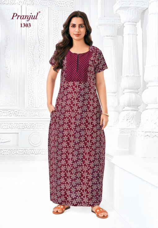 Pranjul Pragati Vol 13 F Nighty Wholesale Catalog 10 Pcs 2XL 1 510x732 - Pranjul Pragati Vol 13 F Nighty Wholesale Catalog 10 Pcs 2XL