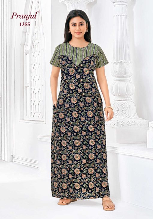 Pranjul Pragati Vol 13 F Nighty Wholesale Catalog 10 Pcs 2XL 5 510x732 - Pranjul Pragati Vol 13 F Nighty Wholesale Catalog 10 Pcs 2XL