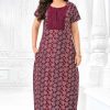 Pranjul Pragati Vol 13 F Nighty Wholesale Catalog 10 Pcs 2XL
