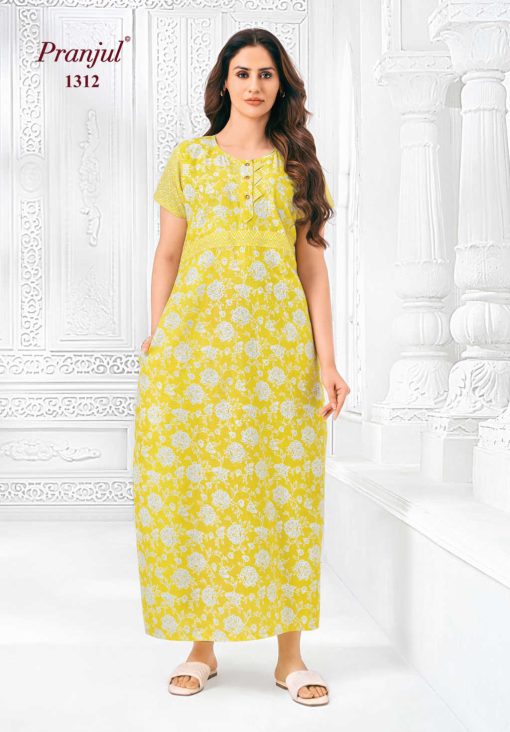 Pranjul Pragati Vol 13 F Nighty Wholesale Catalog 10 Pcs L 2 510x732 - Pranjul Pragati Vol 13 F Nighty Wholesale Catalog 10 Pcs L