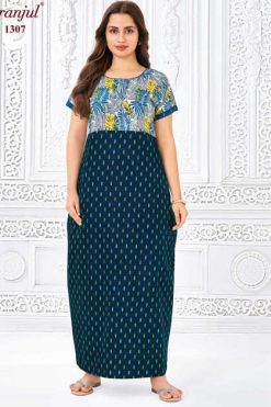 Pranjul Pragati Vol 13 F Nighty Wholesale Catalog 10 Pcs L