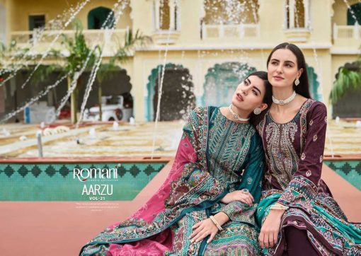 Romani Aarzu Vol 21 Cotton Salwar Suit Catalog 8 Pcs 2 510x362 - Romani Aarzu Vol 21 Cotton Salwar Suit Catalog 8 Pcs