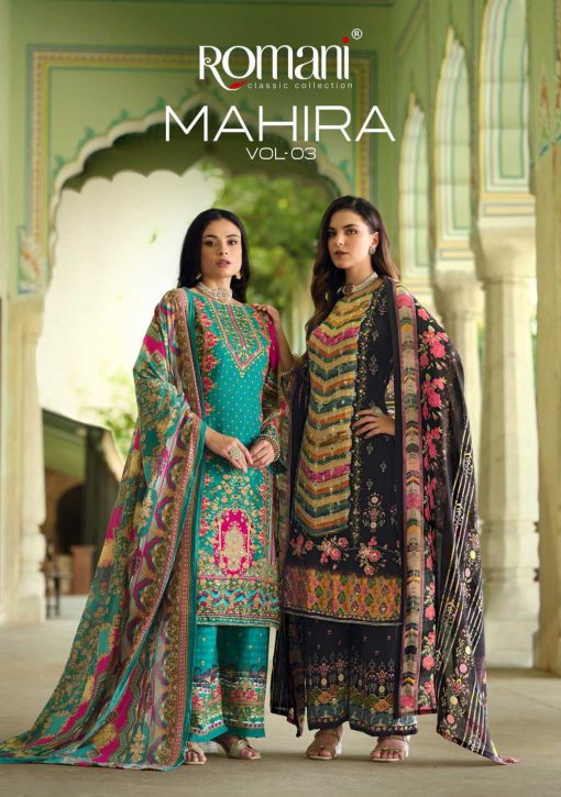 Romani Mahira Vol 3 Cotton Salwar Suit Catalog 8 Pcs 1 510x725 - Romani Mahira Vol 3 Cotton Salwar Suit Catalog 8 Pcs