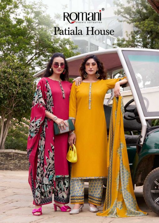 Romani Patiala House Cotton Salwar Suit Catalog 8 Pcs 1 510x714 - Romani Patiala House Cotton Salwar Suit Catalog 8 Pcs
