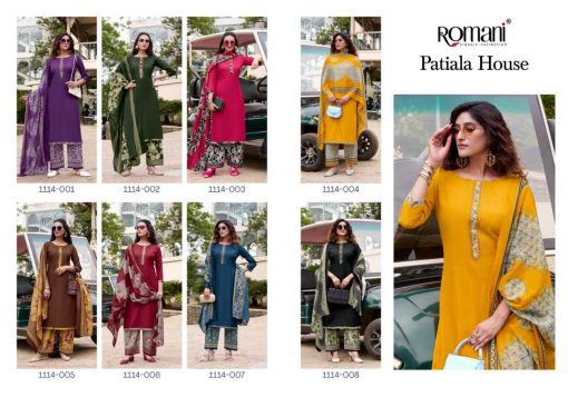 Romani Patiala House Cotton Salwar Suit Catalog 8 Pcs 17 510x357 - Romani Patiala House Cotton Salwar Suit Catalog 8 Pcs