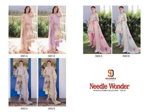 Shraddha Needle Wonder Vol 3 Chiffon Cotton Salwar Suit Catalog 6 Pcs 8 510x383 - Shraddha Needle Wonder Vol 3 Chiffon Cotton Salwar Suit Catalog 6 Pcs