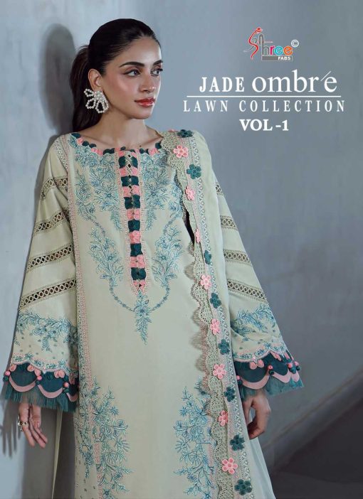 Shree Fabs Jade Ombre Lawn Collection Vol 1 Cotton Salwar Suit Catalog 4 Pcs 1 510x702 - Shree Fabs Jade Ombre Lawn Collection Vol 1 Cotton Salwar Suit Catalog 4 Pcs
