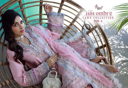 Shree Fabs Jade Ombre Lawn Collection Vol 1 Cotton Salwar Suit Catalog 4 Pcs 2 510x351 - Shree Fabs Jade Ombre Lawn Collection Vol 1 Cotton Salwar Suit Catalog 4 Pcs