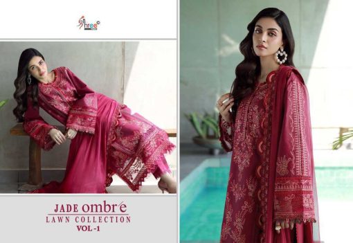 Shree Fabs Jade Ombre Lawn Collection Vol 1 Cotton Salwar Suit Catalog 4 Pcs 6 510x351 - Shree Fabs Jade Ombre Lawn Collection Vol 1 Cotton Salwar Suit Catalog 4 Pcs