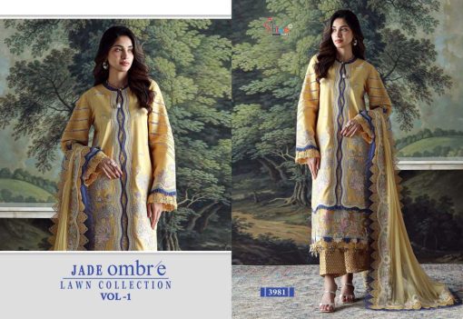 Shree Fabs Jade Ombre Lawn Collection Vol 1 Cotton Salwar Suit Catalog 4 Pcs 9 510x351 - Shree Fabs Jade Ombre Lawn Collection Vol 1 Cotton Salwar Suit Catalog 4 Pcs