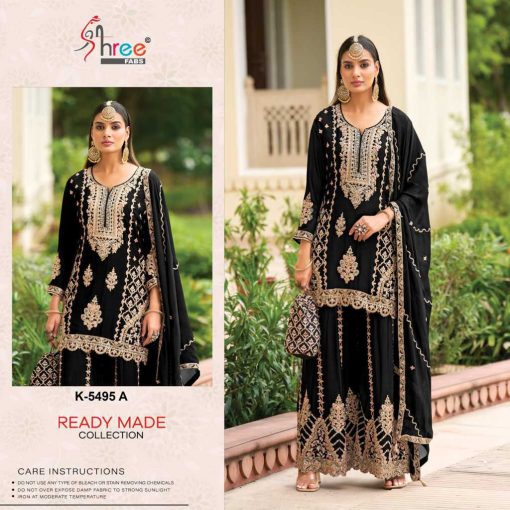 Shree Fabs K 5495 A D Chinon Readymade Suit Catalog 4 Pcs 5 510x510 - Shree Fabs K 5495 A-D Chinon Readymade Suit Catalog 4 Pcs