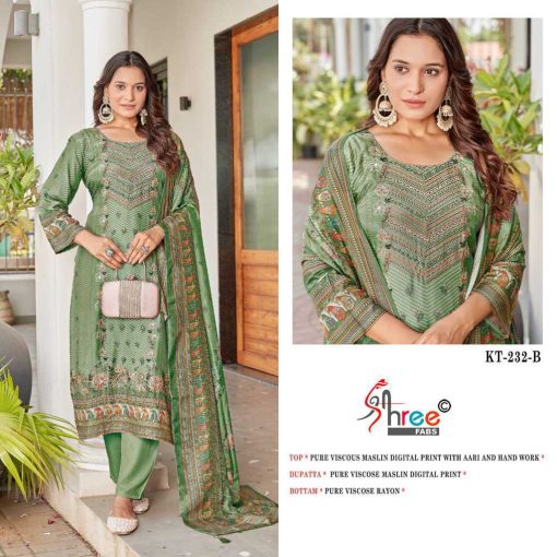 Shree Fabs KT 232 Viscose Salwar Suit Catalog 4 Pcs 4 510x510 - Shree Fabs KT 232 Viscose Salwar Suit Catalog 4 Pcs