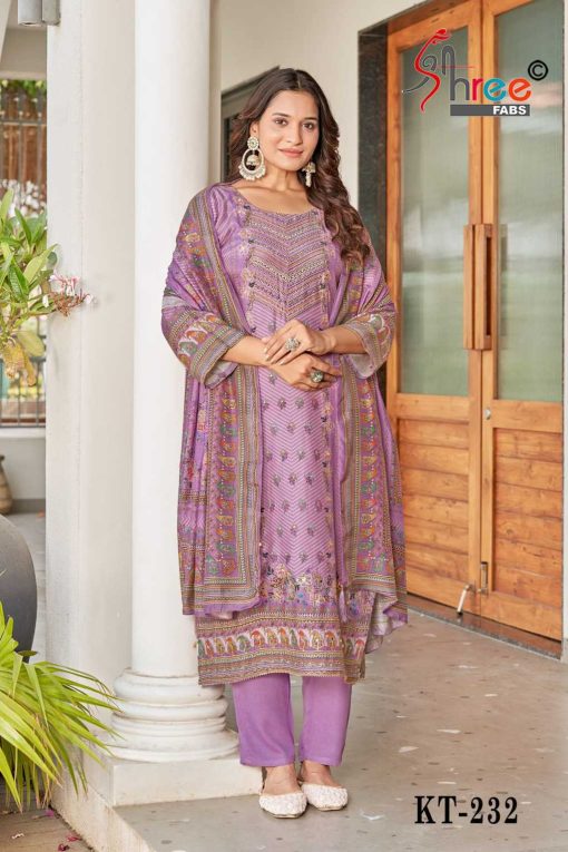 Shree Fabs KT 232 Viscose Salwar Suit Catalog 4 Pcs 7 510x765 - Shree Fabs KT 232 Viscose Salwar Suit Catalog 4 Pcs